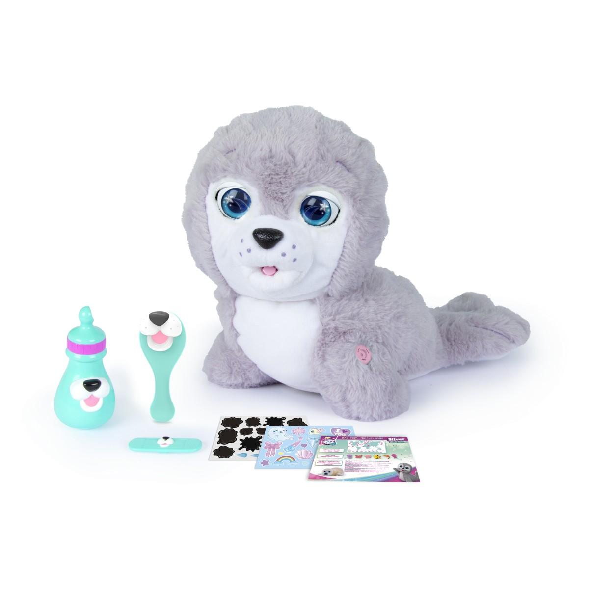 Imc Toys plišasti tjulenj Silver Imc Toys plišasti tjulenj Silver