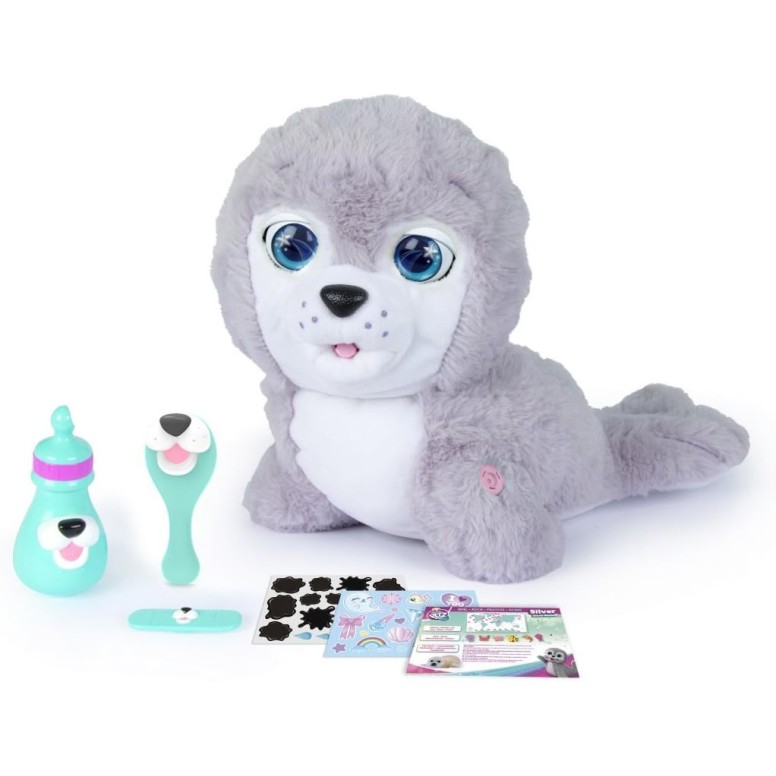 Imc Toys plišasti tjulenj Silver