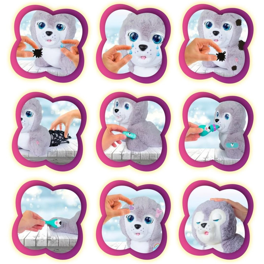 Imc Toys plišasti tjulenj Silver