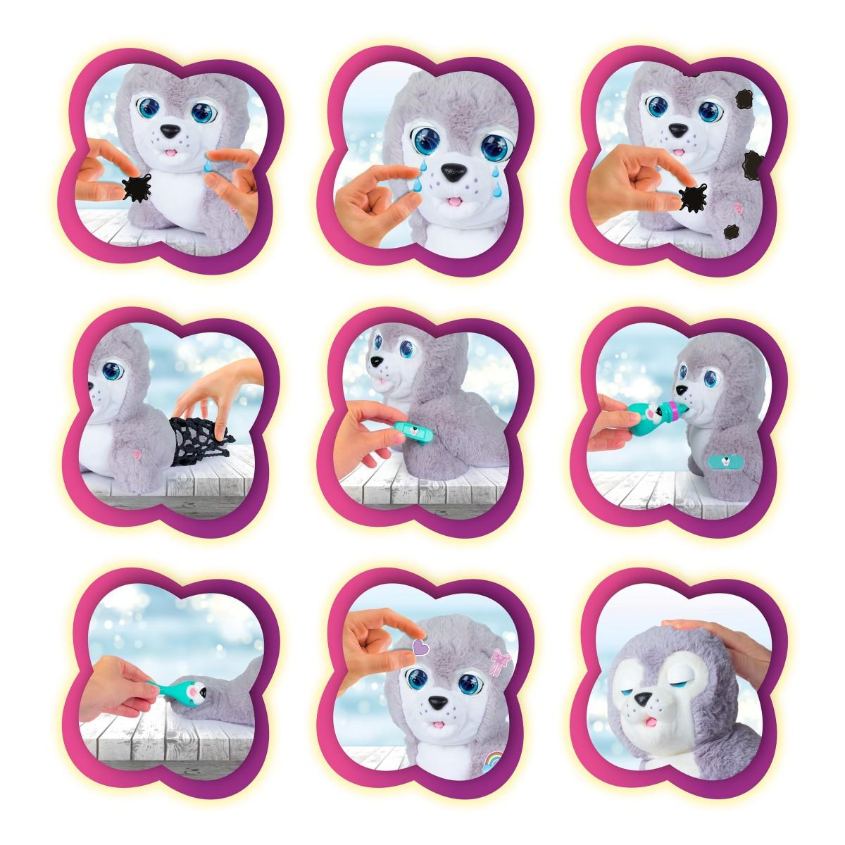 Imc Toys plišasti tjulenj Silver Imc Toys plišasti tjulenj Silver