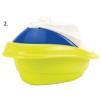 Ecoiffier ladja 18x17x10 cm