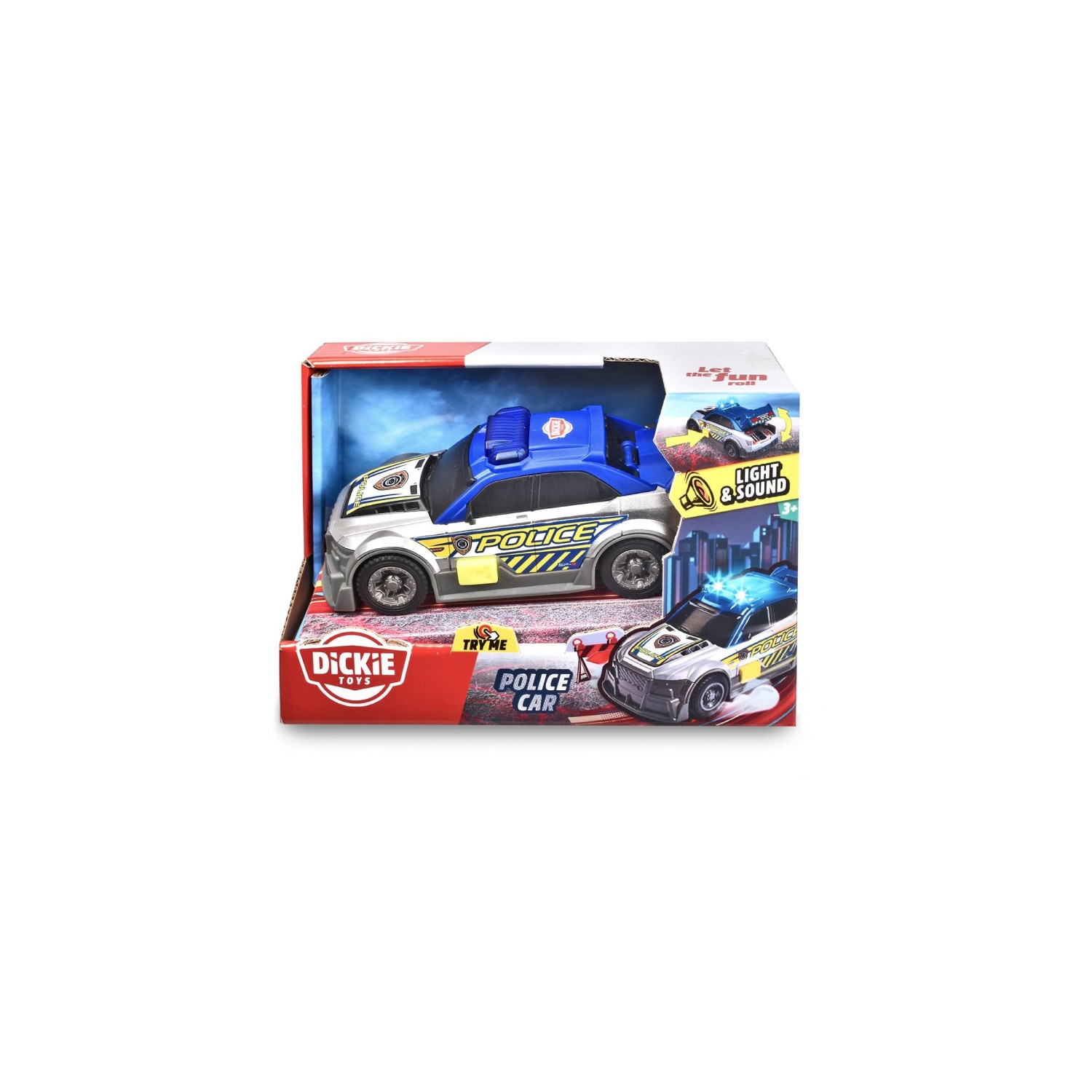 Dickie policijsko vozilo 15 cm