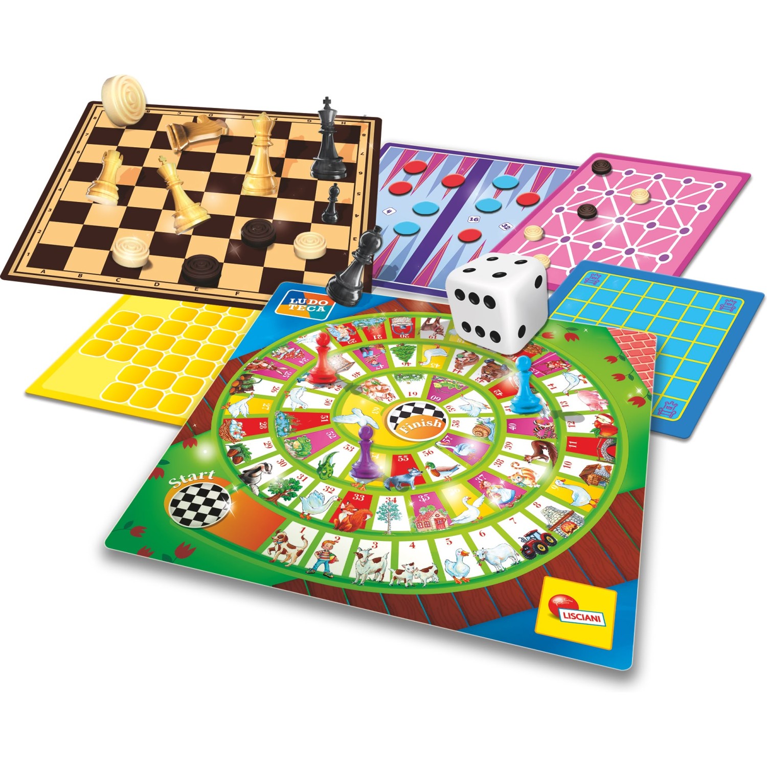 Lisciani set od 60 igara Lisciani set od 60 igara