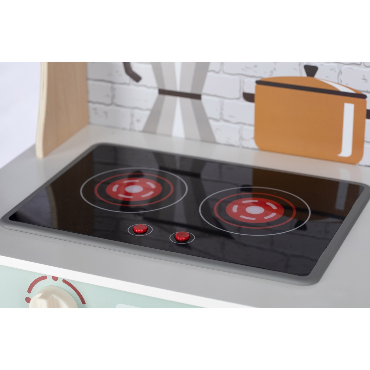 Free 2 Play mini drvena kuhinja s dodacima