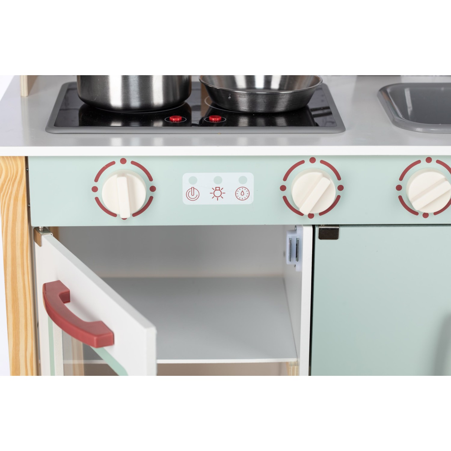 Free 2 Play mini drvena kuhinja s dodacima