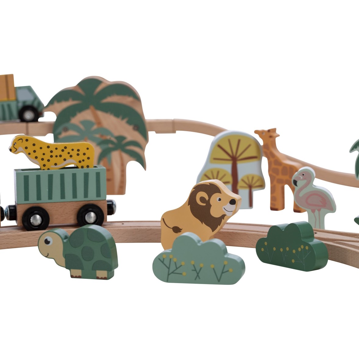 Free 2 Play željeznica drvena s vlakovima i životinjskim prijateljima Free 2 Play željeznica drvena s vlakovima i životinjskim prijateljima