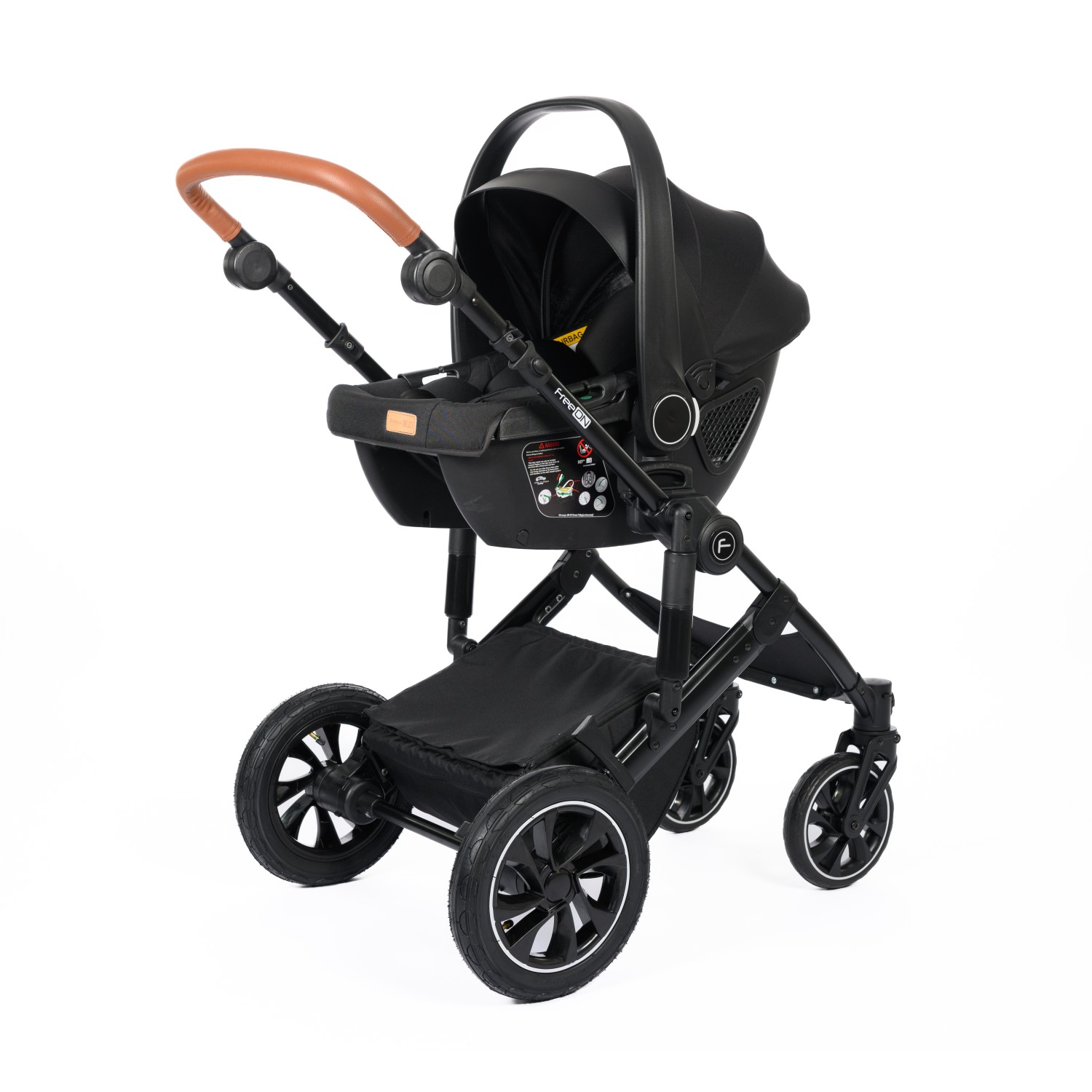 FreeON otroški voziček 3v1 COMFORT Black