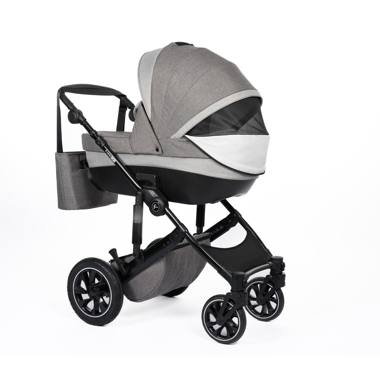 FreeON otroški voziček 3v1 COMFORT Grey