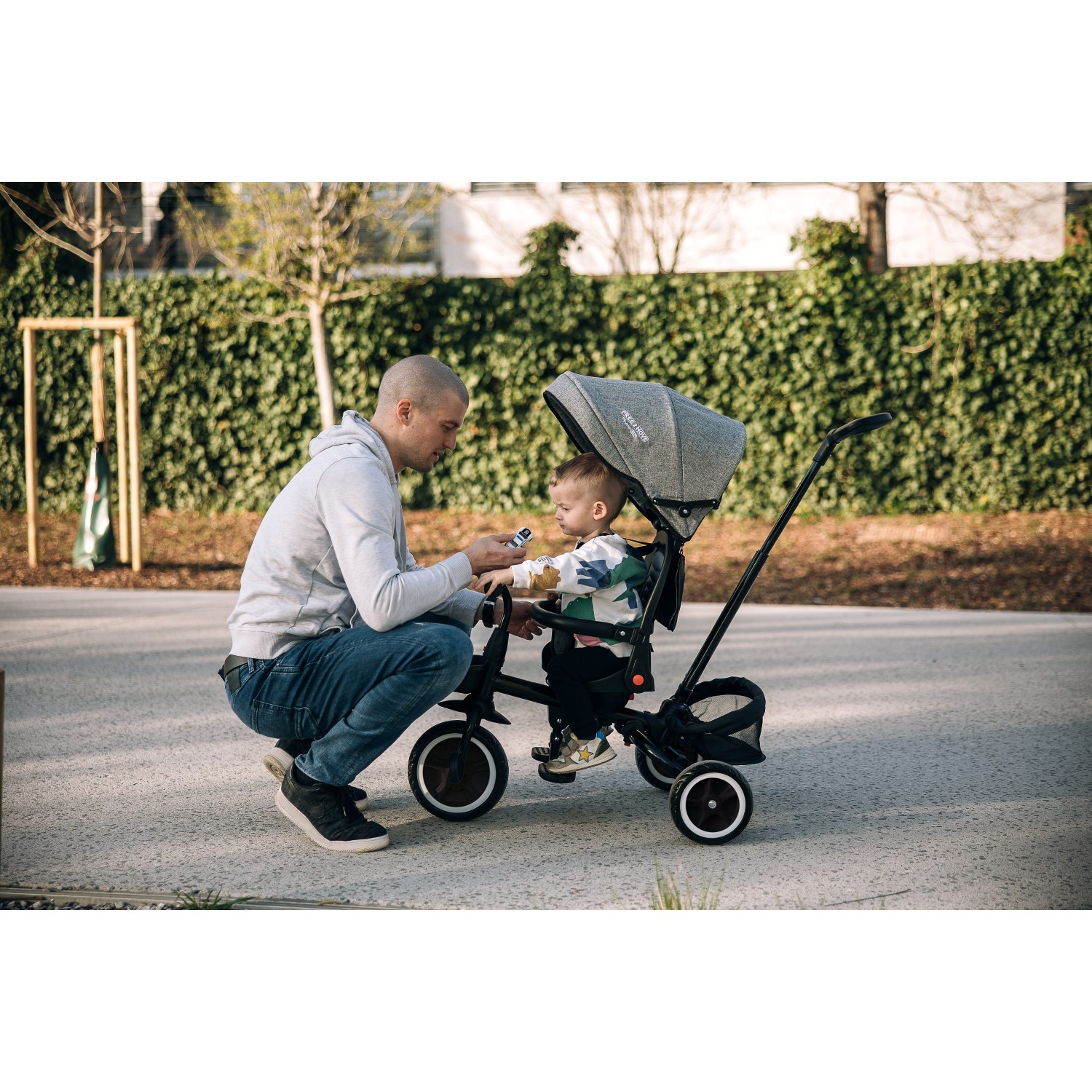 Free 2 Move tricikel ELIPSO Black-Grey