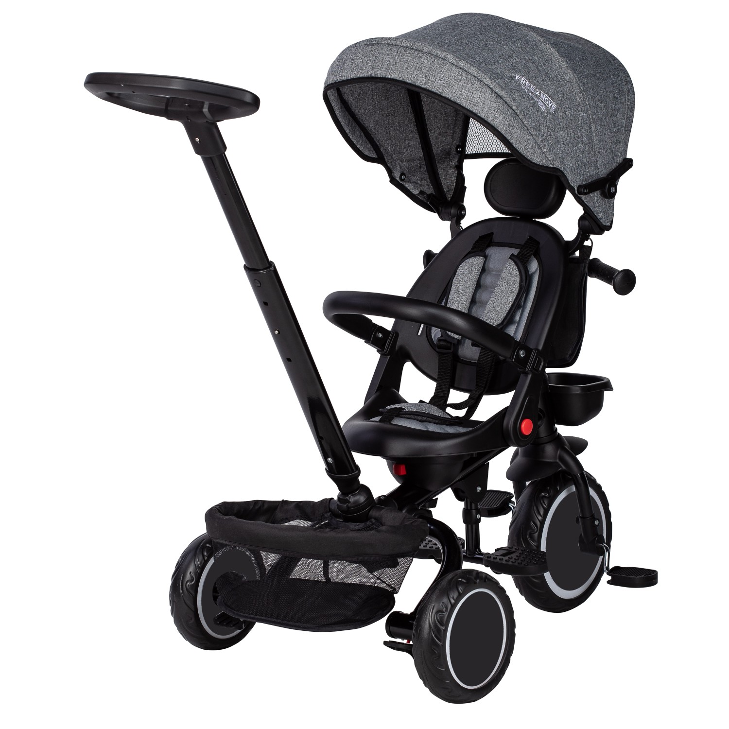 Free 2 Move tricikel ELIPSO Black-Grey