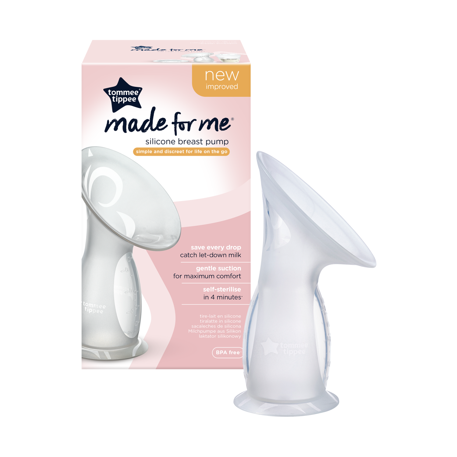 Tommee Tippee silikonska ročna črpalka