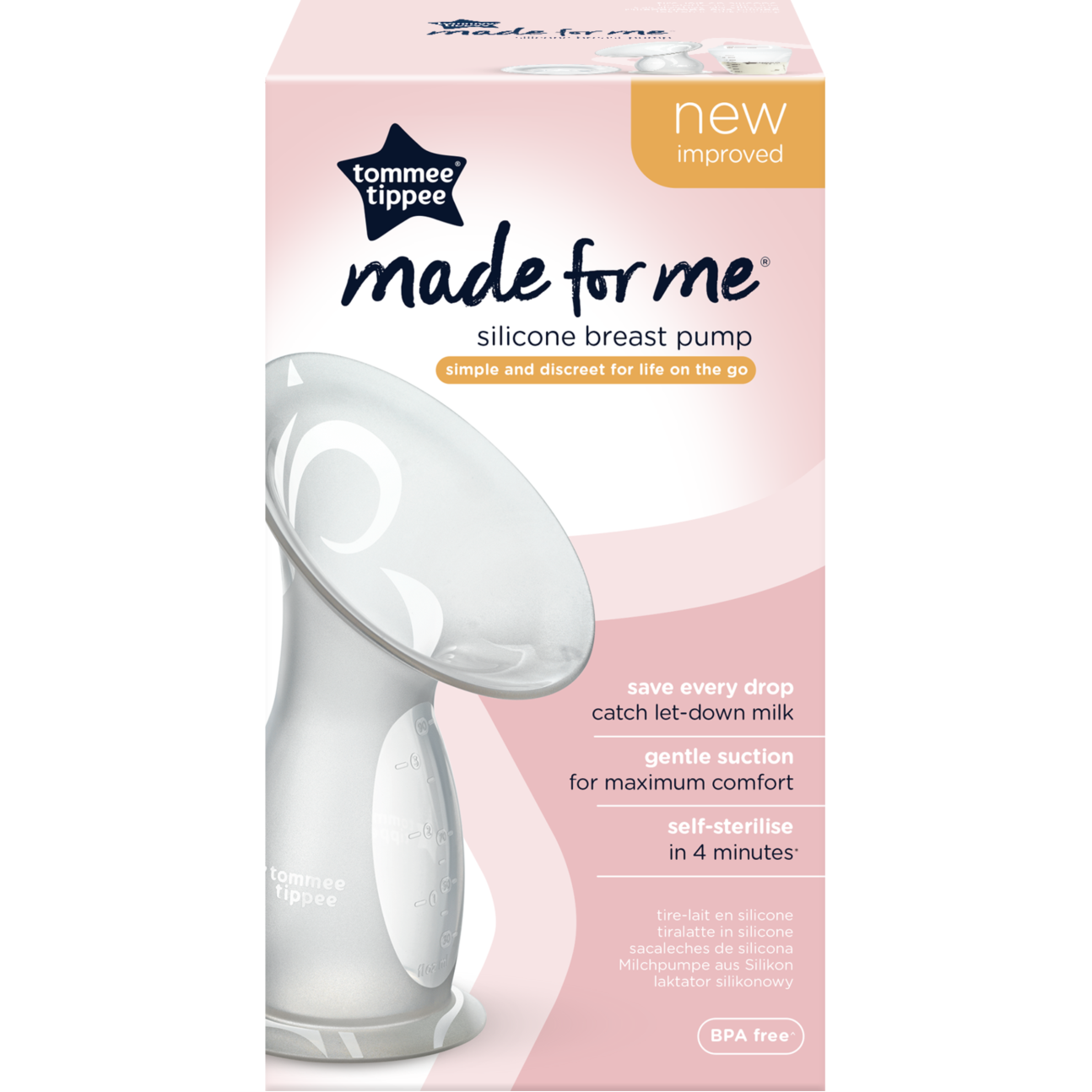 Tommee Tippee silikonska ročna črpalka