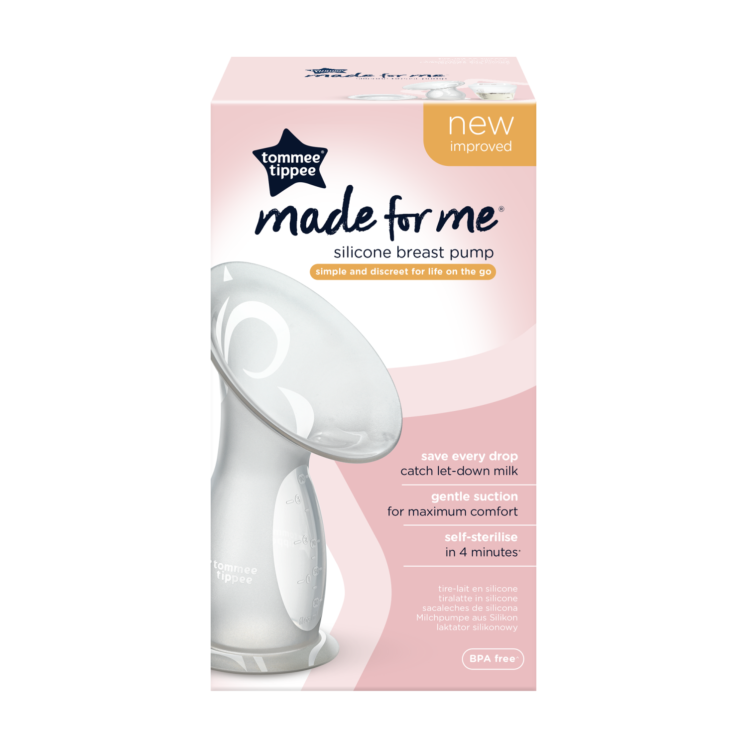 Tommee Tippee silikonska ročna črpalka