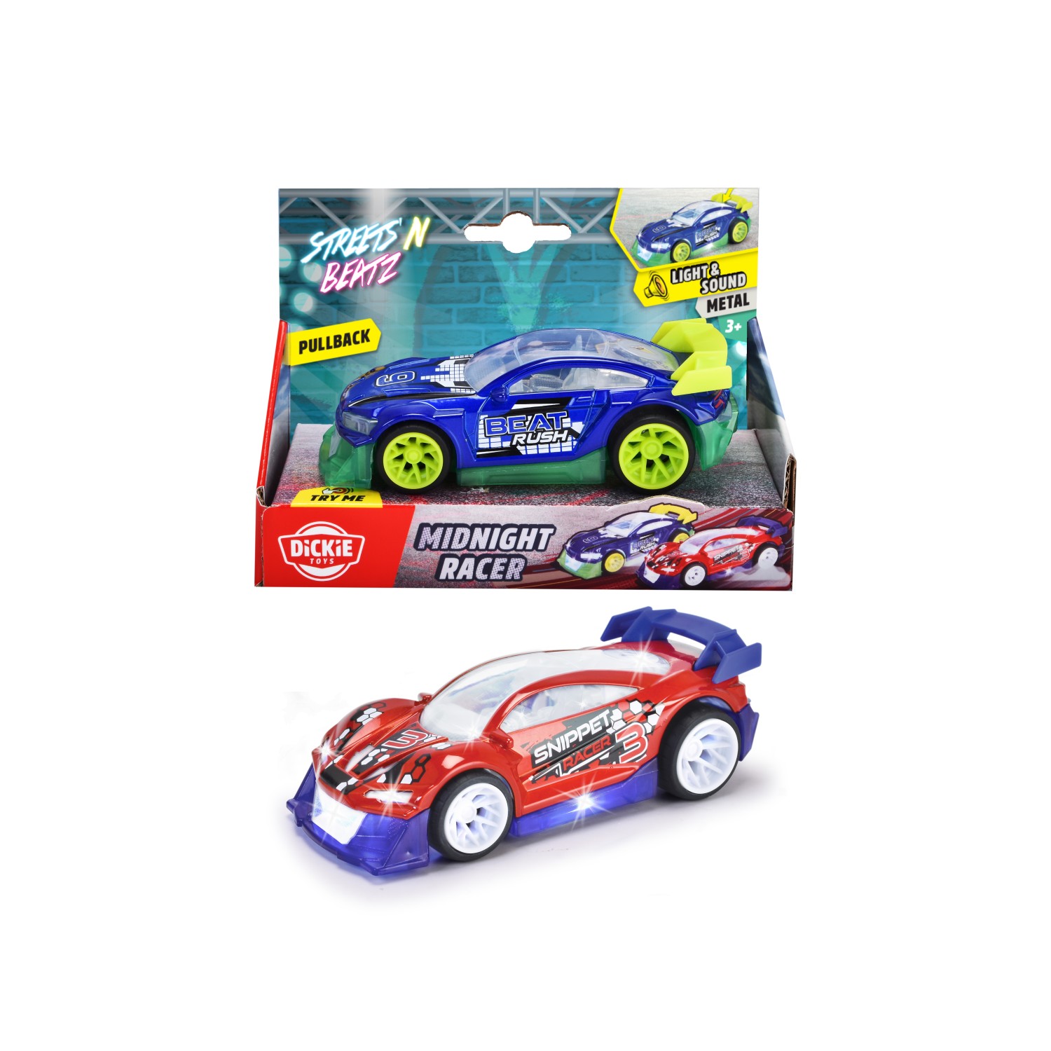 Dickie Midnight Racer 14 cm, razni modeli Dickie Midnight Racer 14 cm, razni modeli