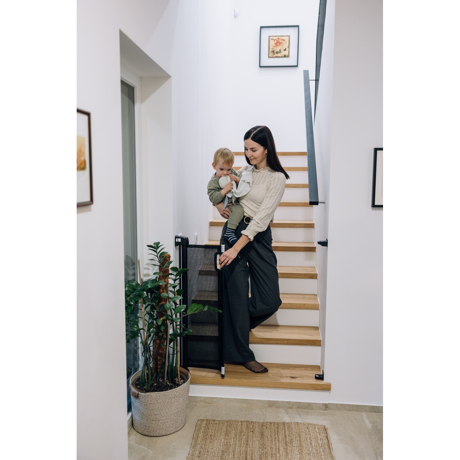 Zložljiva varnostna ograja SIGMA Black