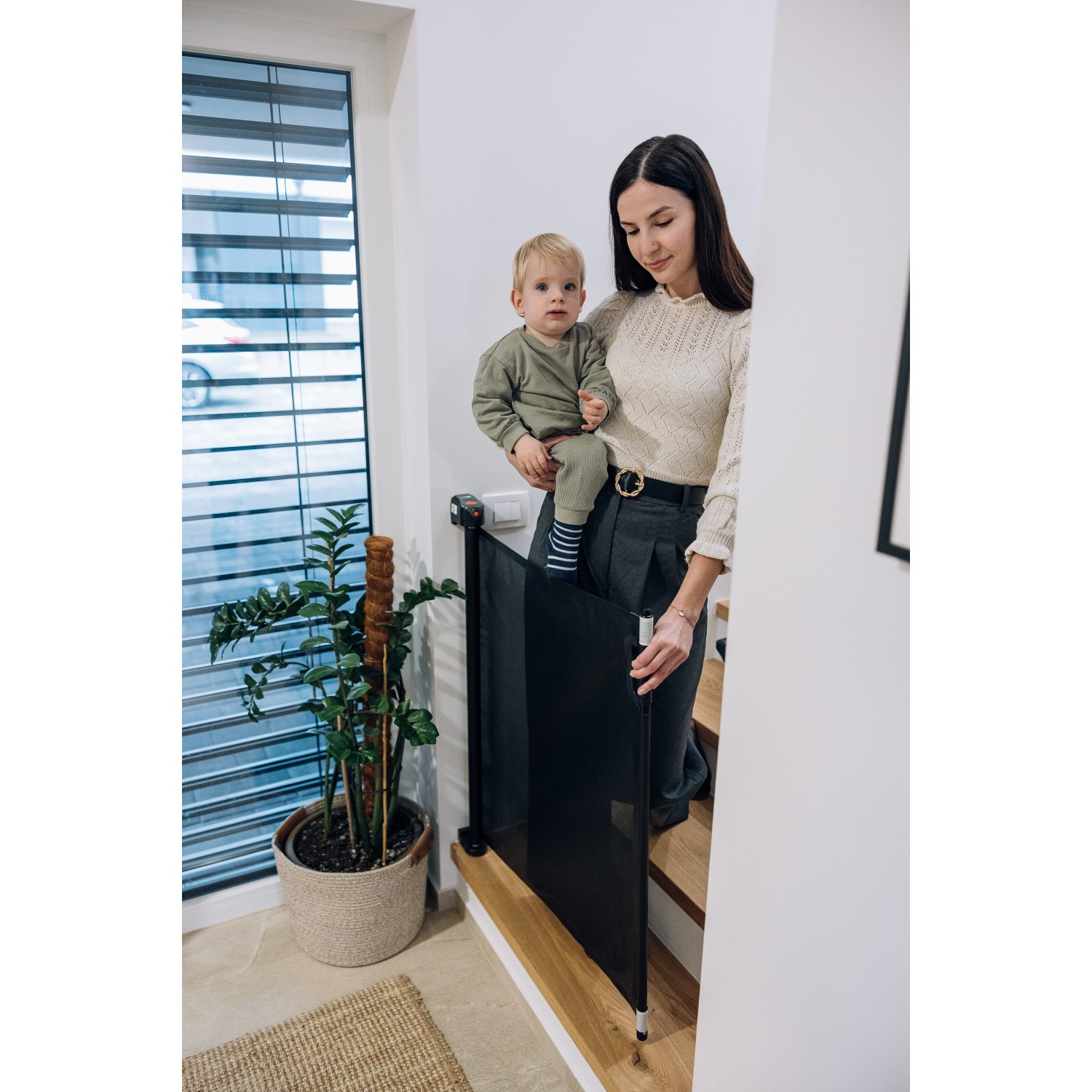 Zložljiva varnostna ograja SIGMA Black