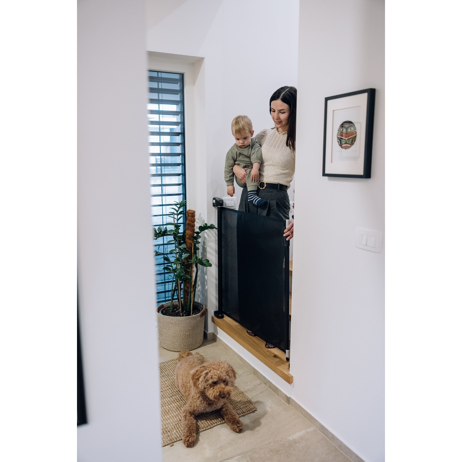 Zložljiva varnostna ograja SIGMA Black