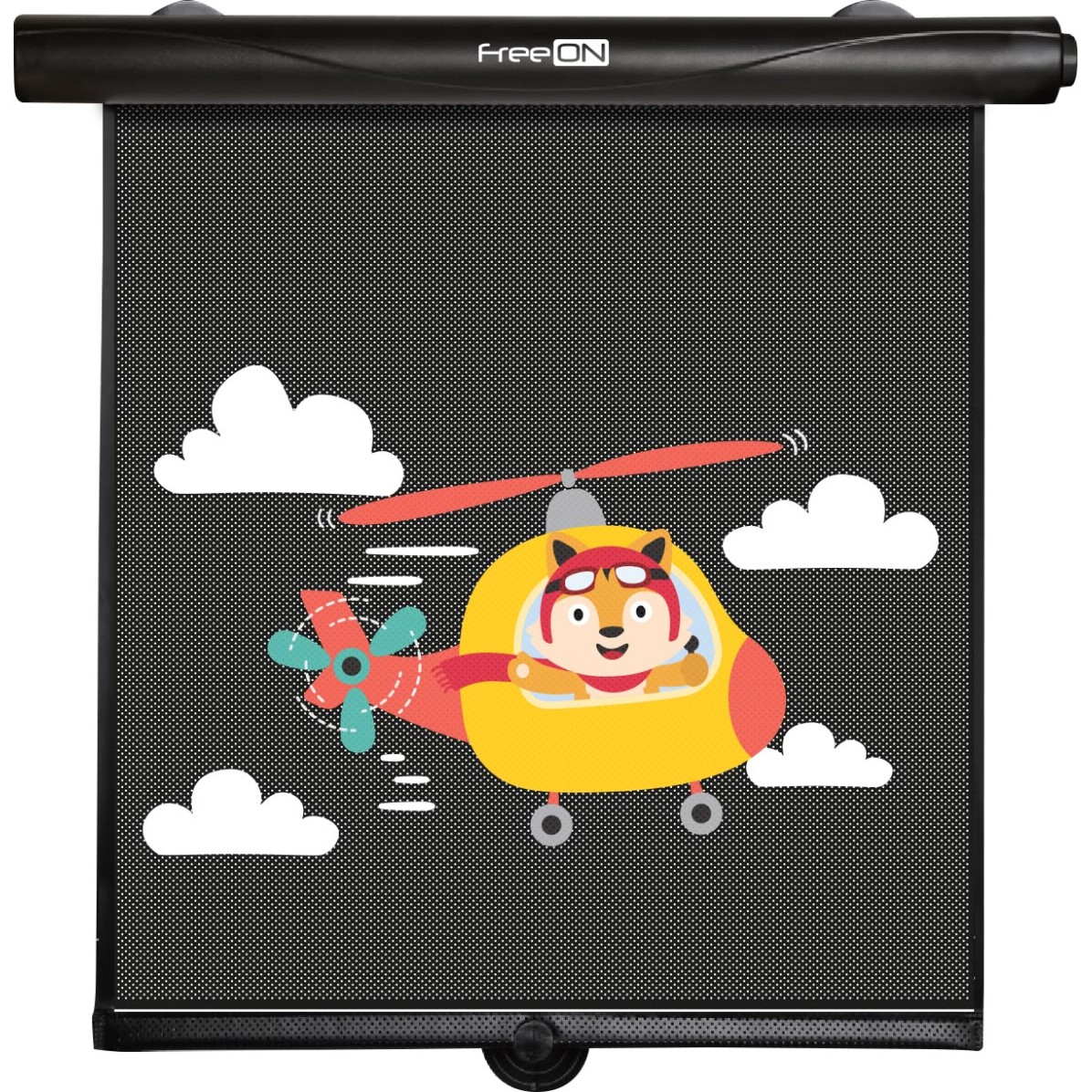 FreeON senčnik za v avto rolo 2/1 lisička