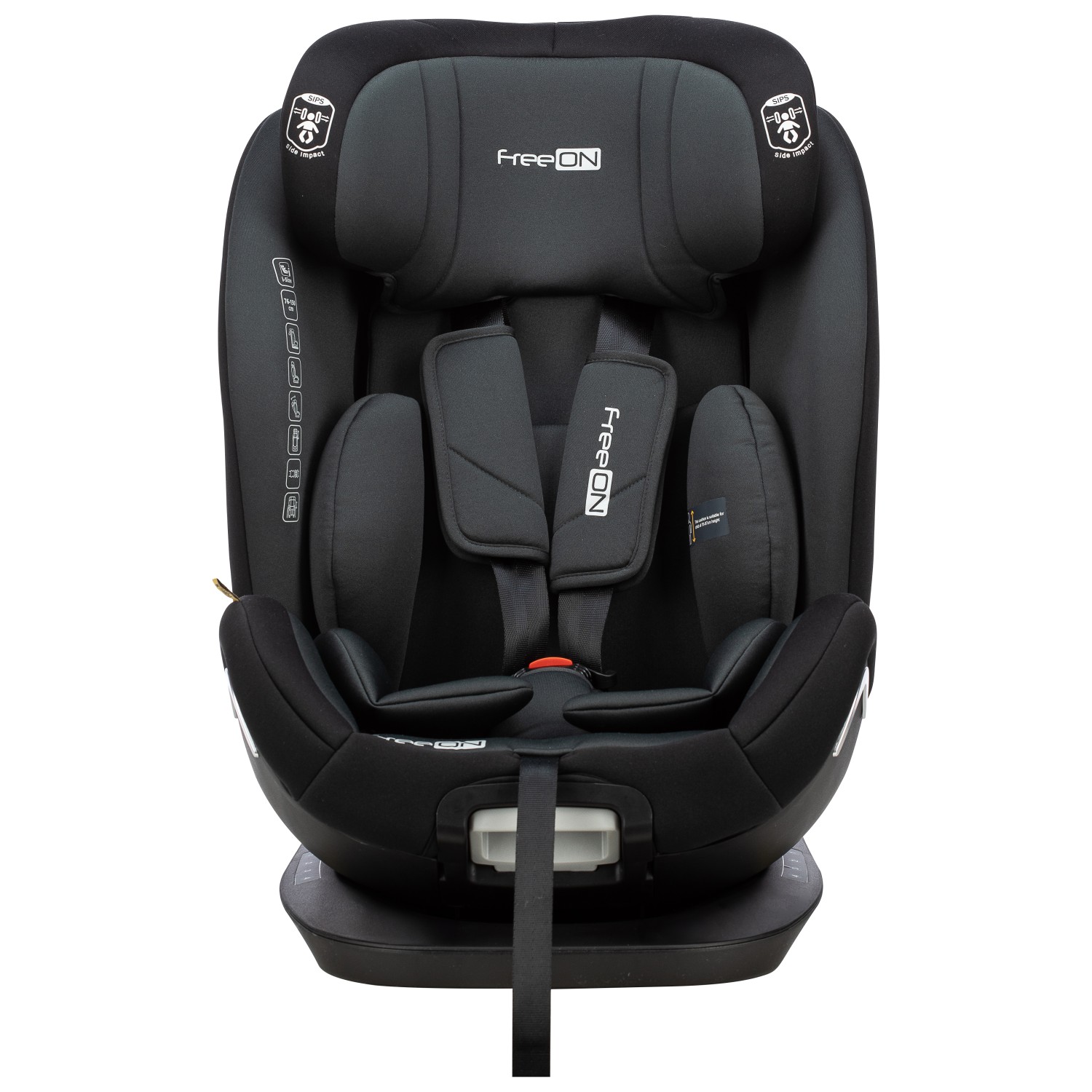 Avtosedež i-Size GALLANT PRO Black 76-150 cm