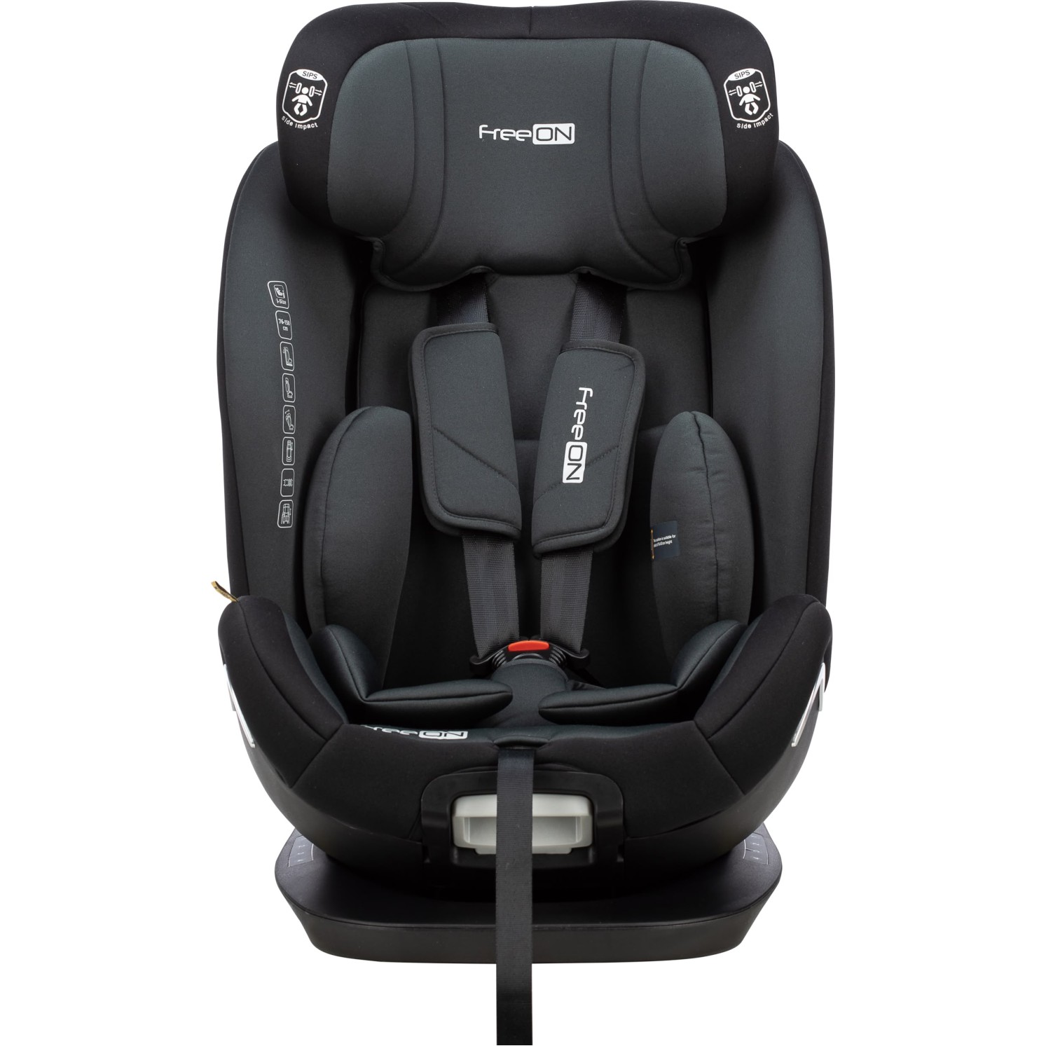 Avtosedež i-Size GALLANT PRO Black 76-150 cm