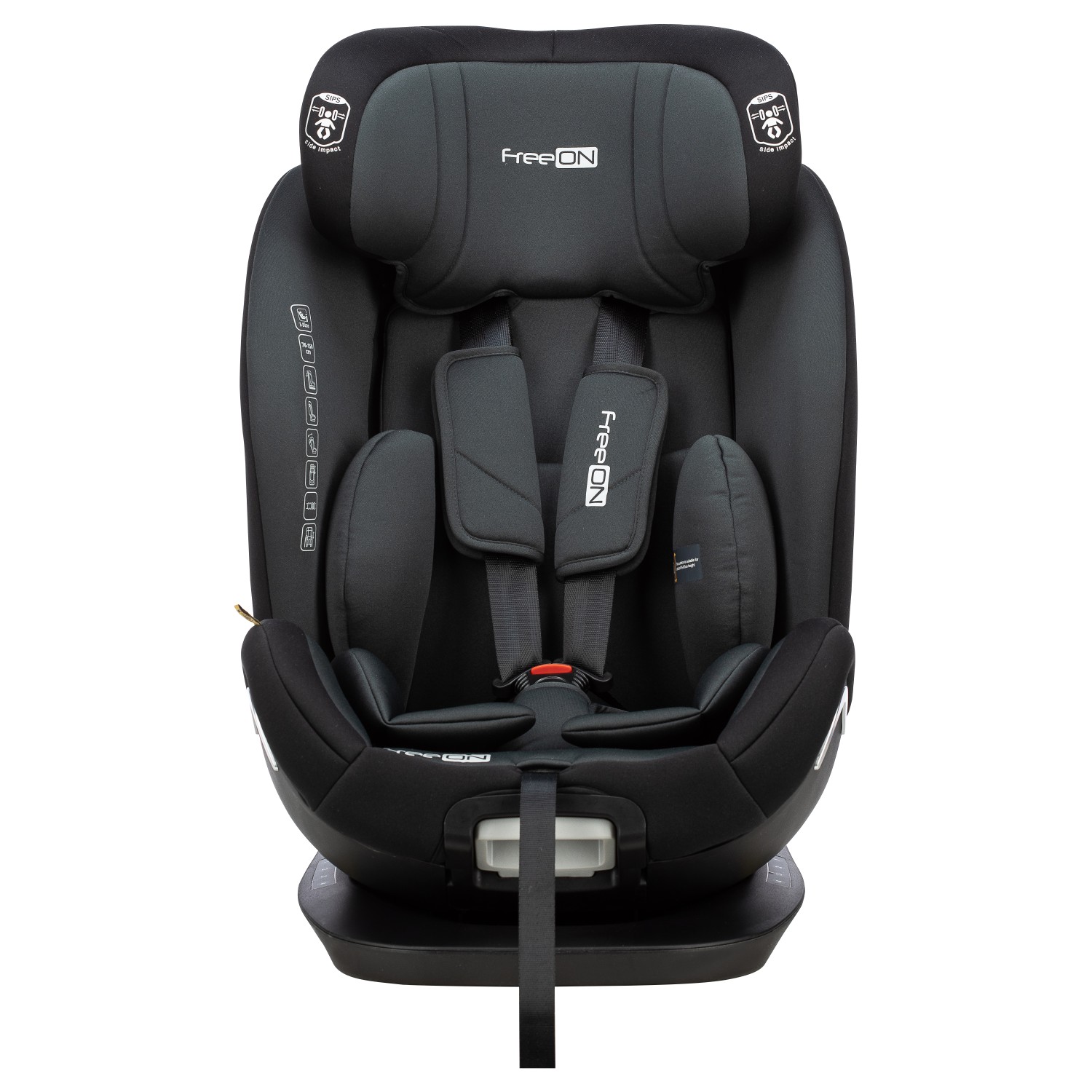 Avtosedež i-Size GALLANT PRO Black 76-150 cm