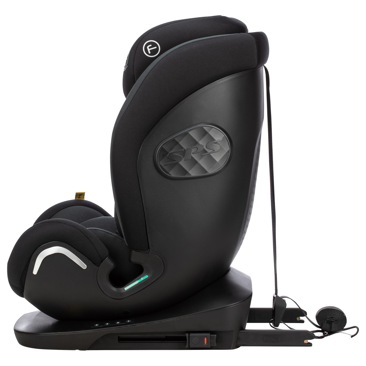 Avtosedež i-Size GALLANT PRO Black 76-150 cm