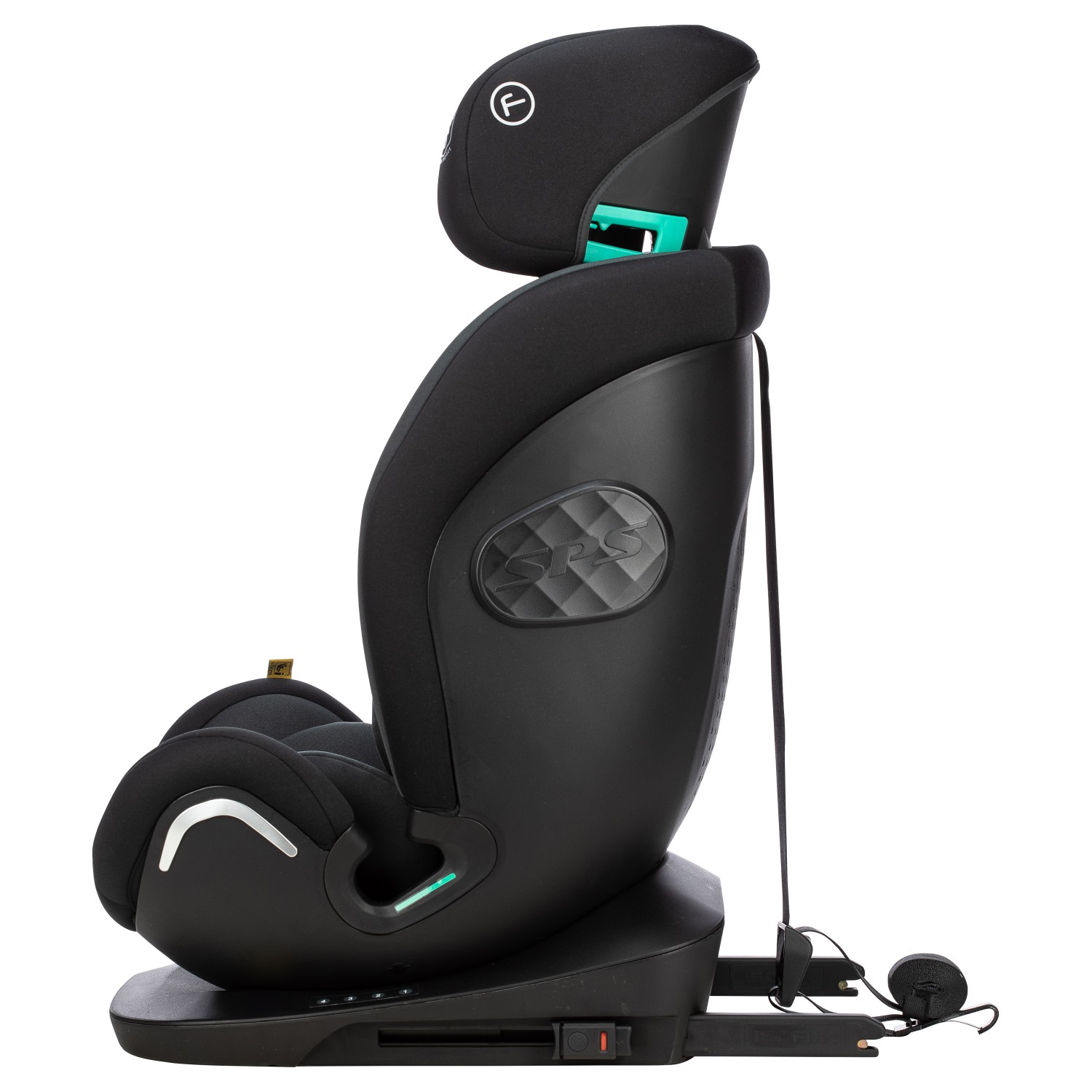 Avtosedež i-Size GALLANT PRO Black 76-150 cm