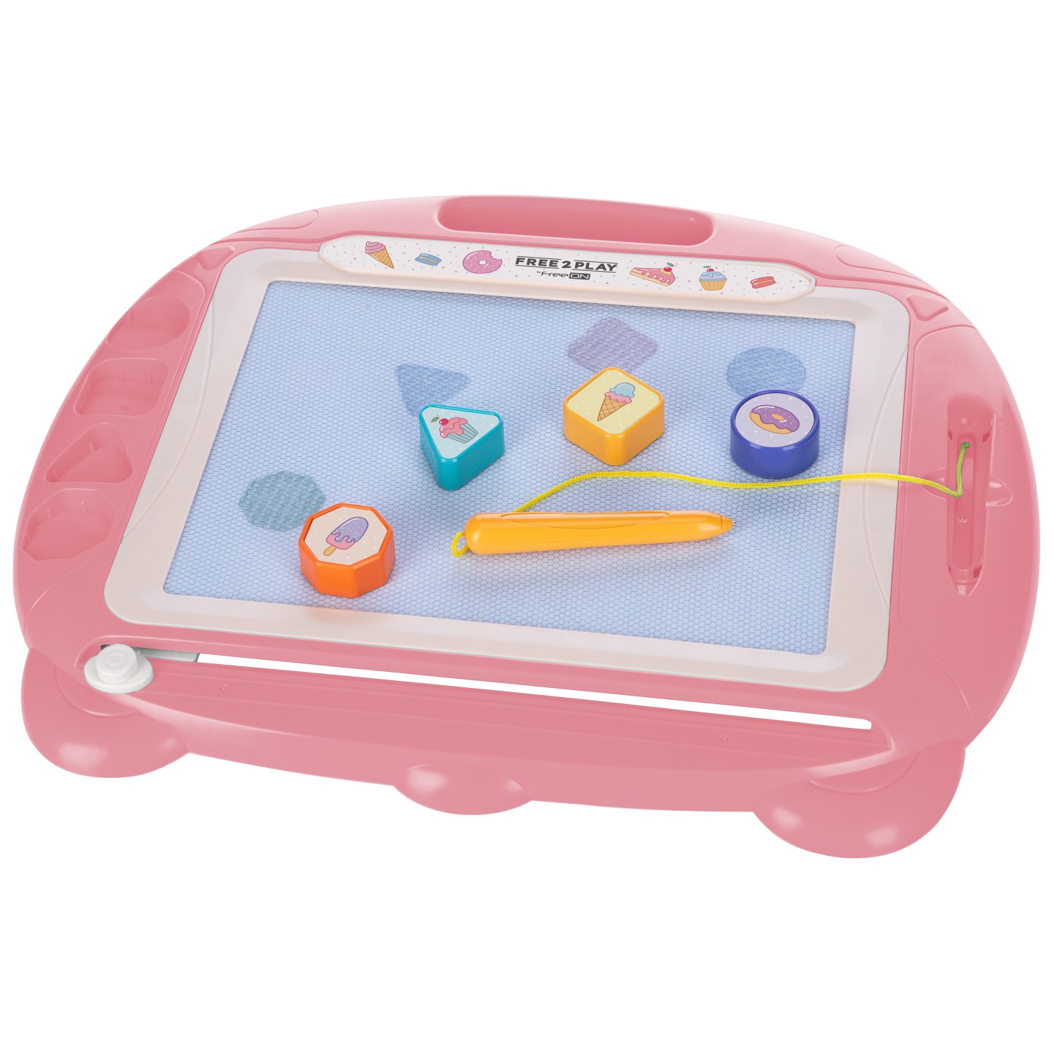 FREE2PLAY MAGNETNA TABLA BARVNA ORANŽNA FREE2PLAY MAGNETNA TABLA BARVNA ORANŽNA