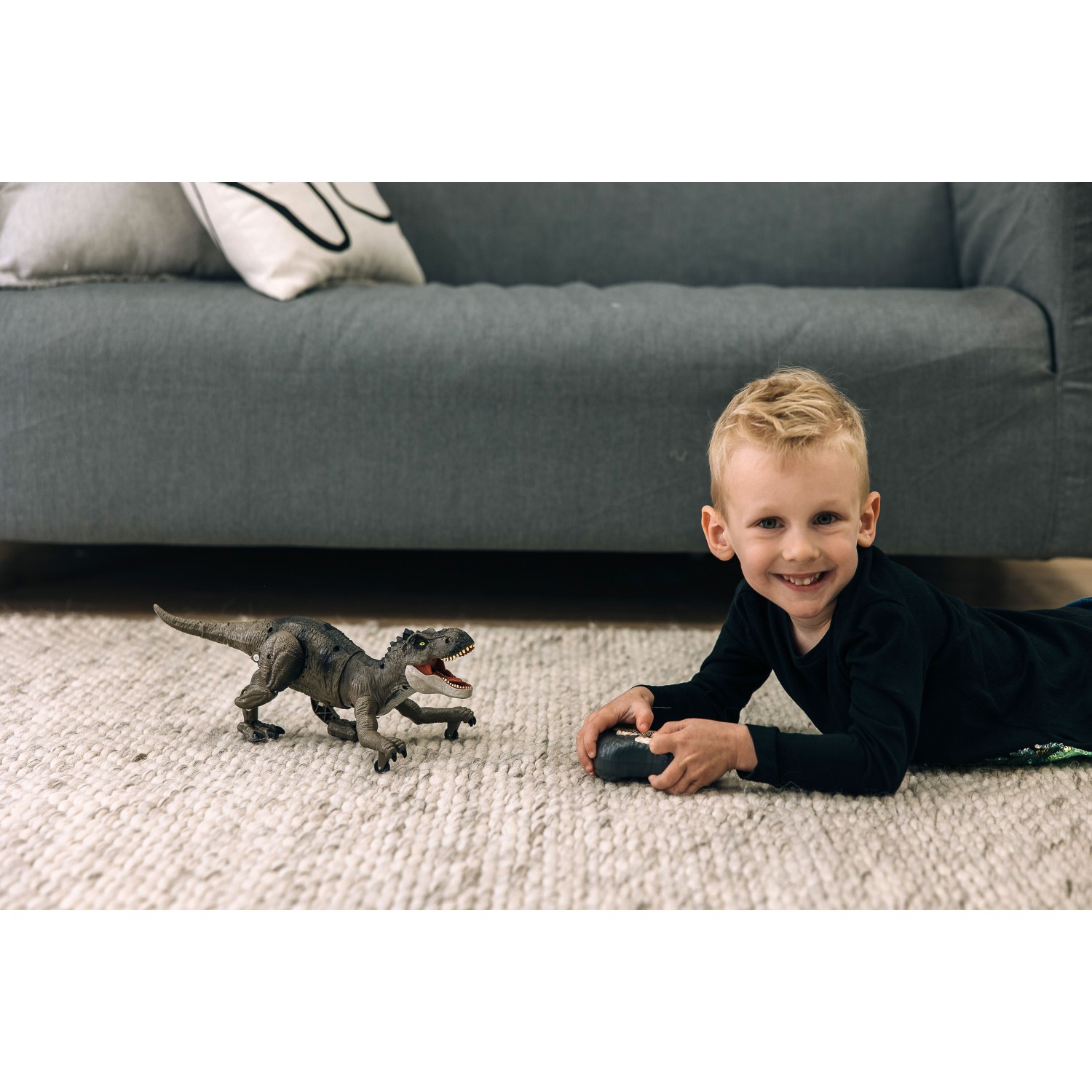 Free 2 Play Mega Tiranozaver Rex na daljinsko upravljanje, s paro, z zvočnimi in svetlobnimi efekti Free 2 Play Mega Tiranozaver Rex na daljinsko upravljanje, s paro, z zvočnimi in svetlobnimi efekti