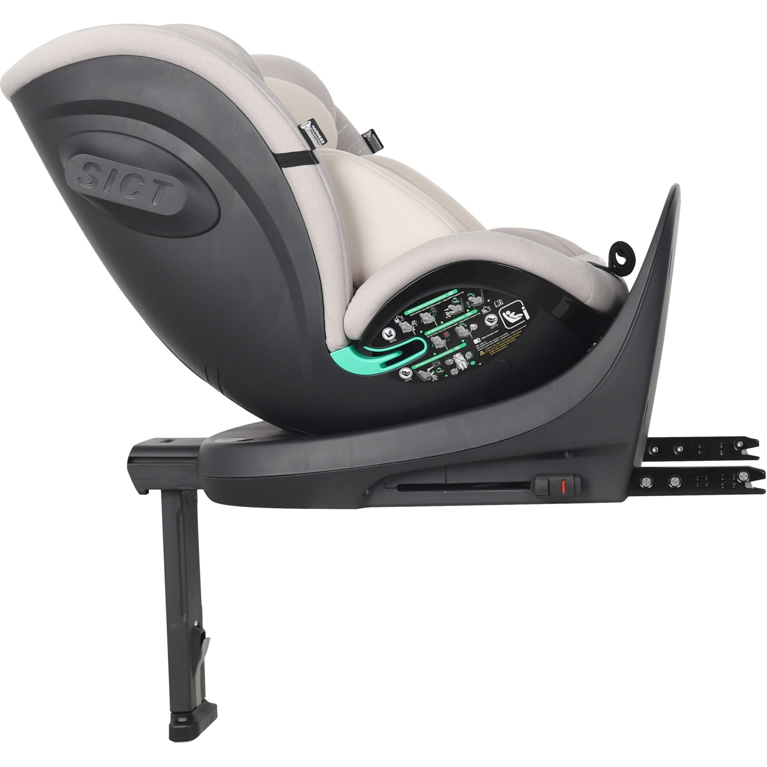 Avtosedež i-Size FreeOn SPACE Beige 40-150 cm