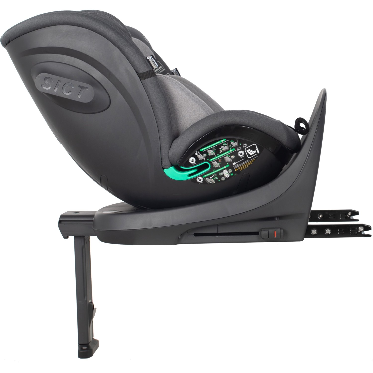 Avtosedež i-Size FreeOn SPACE Grey 40-150 cm