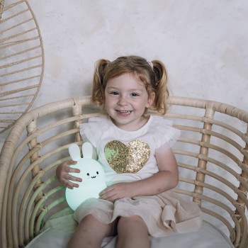 FreeON nočna lučka z daljincem zajček