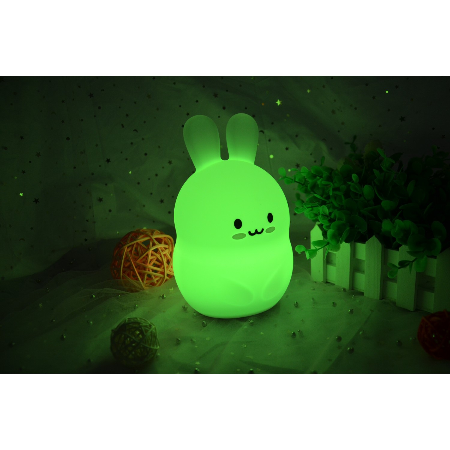 FreeON noćno svjetlo s daljinskim upravljačem zec