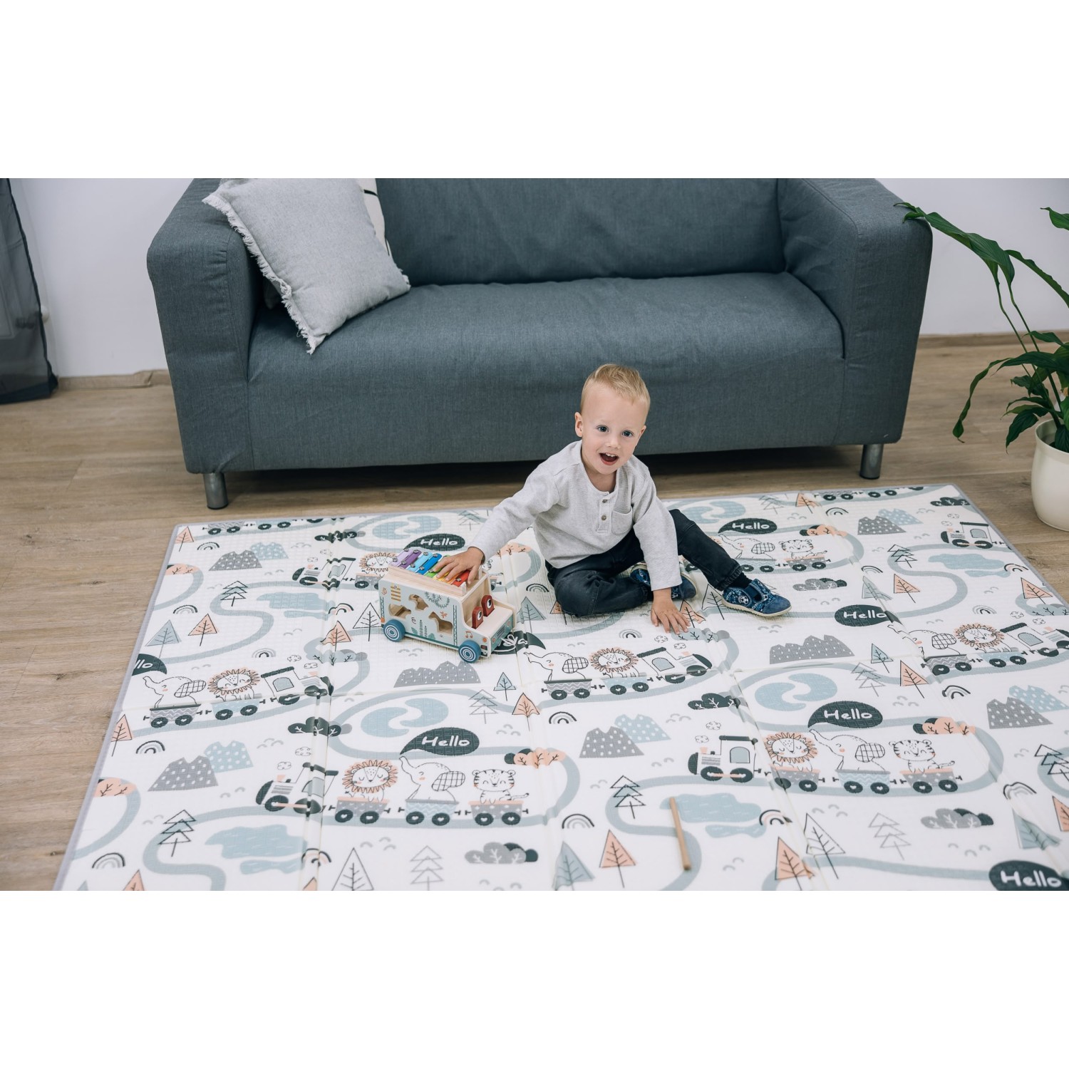 FreeON sklopiva igračka podloga Road