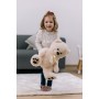 Free 2 Play plišasti medved Cuddly, 38 cm, beli