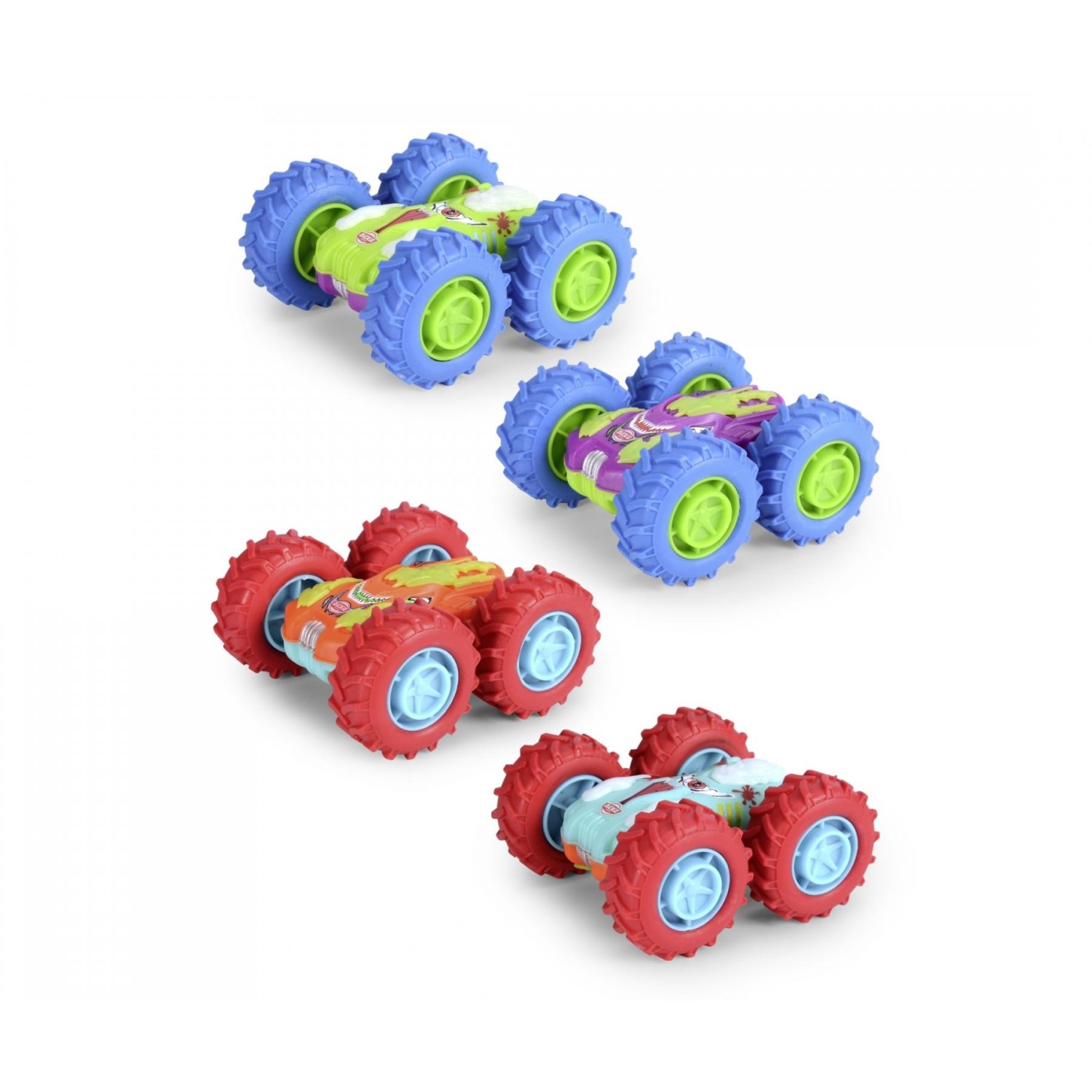 Dickie vozilo Monster Flippy 10 cm, 4 sort Dickie vozilo Monster Flippy 10 cm, 4 sort