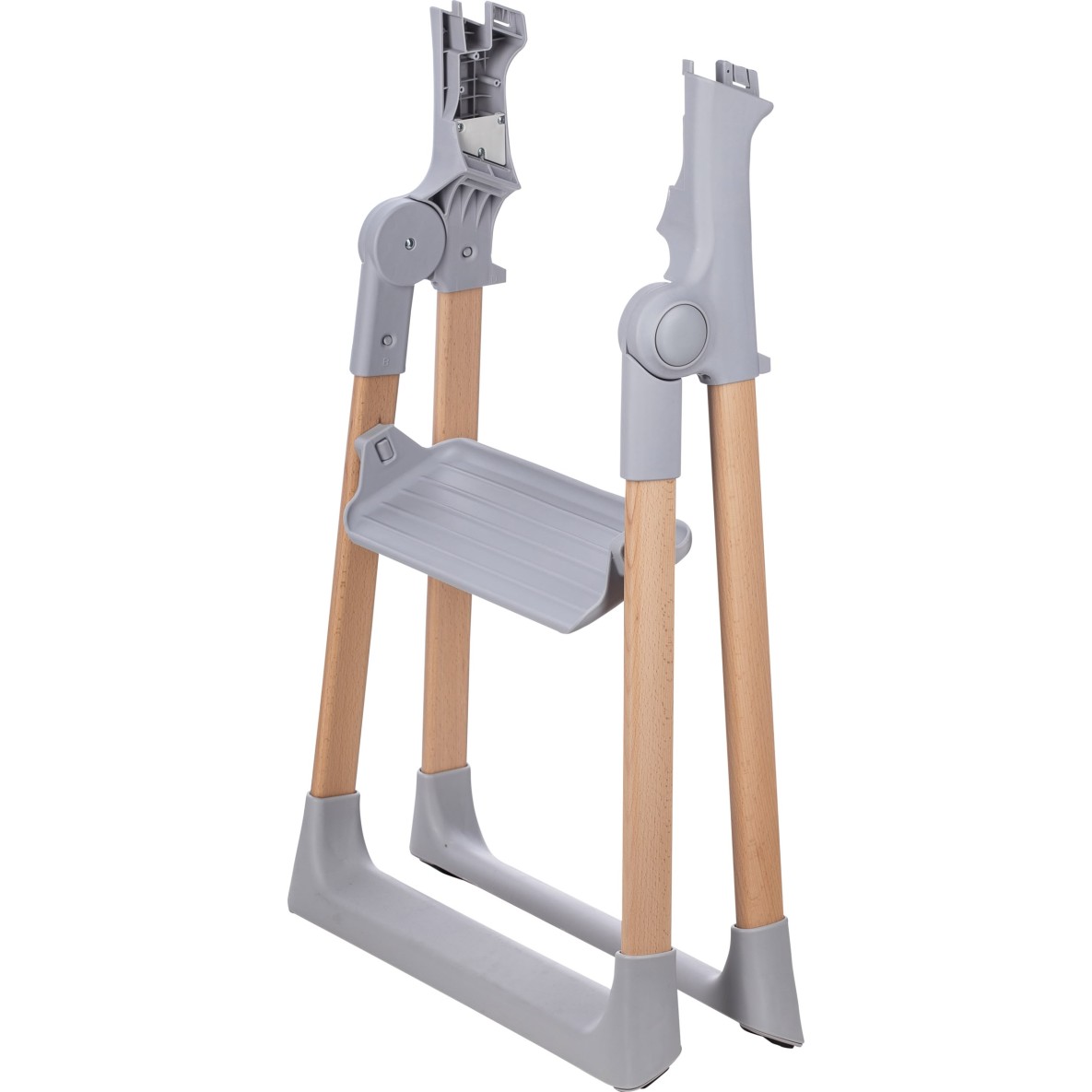 FreeON stol za hranjenje 2v1 Flexi Grow siva