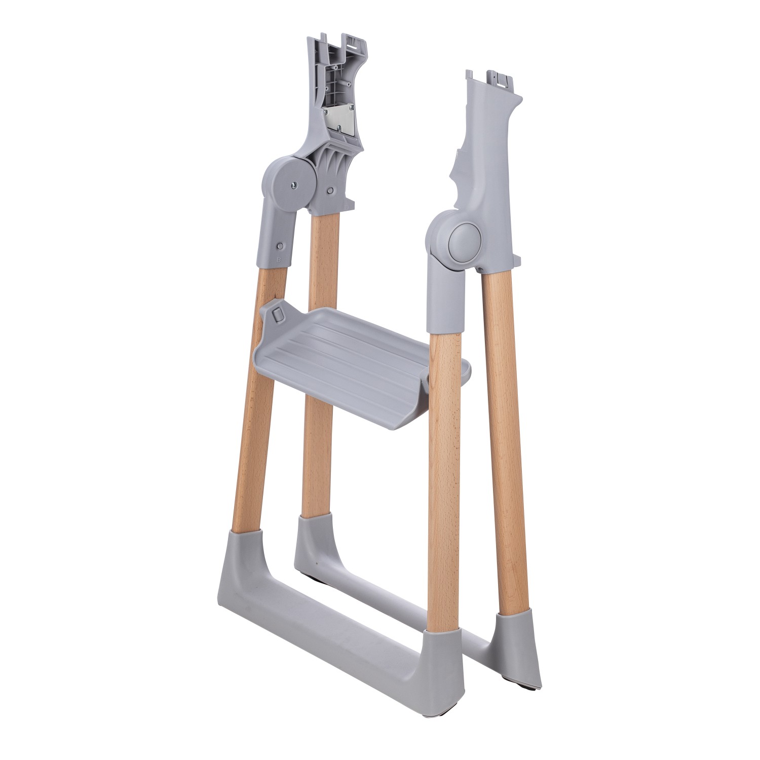 FreeON stol za hranjenje 2v1 Flexi Grow siva