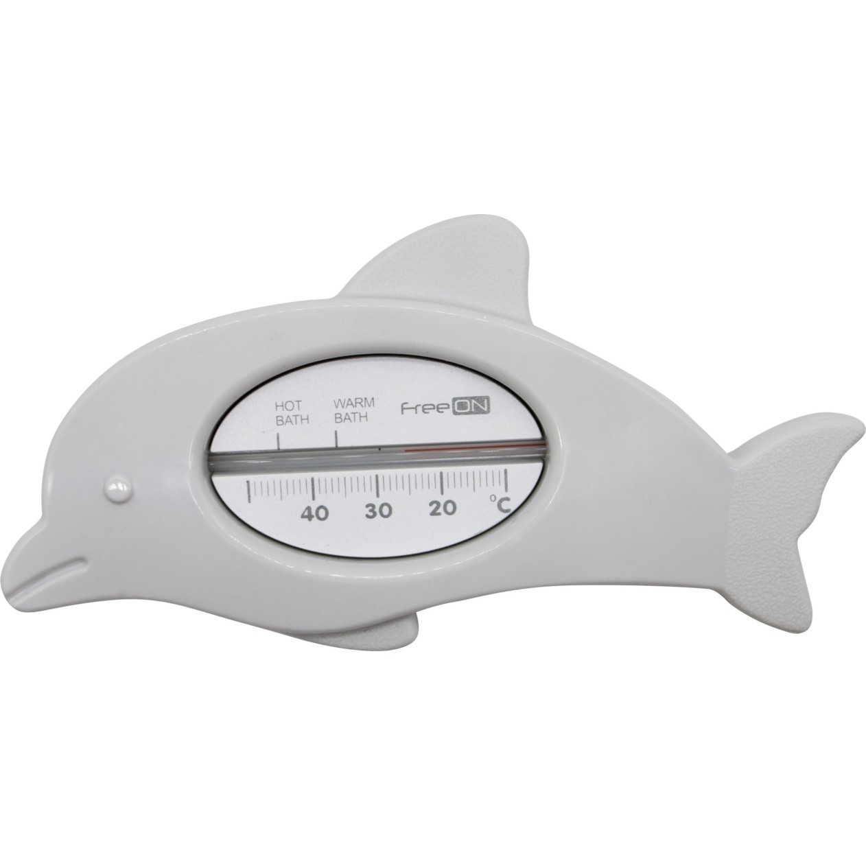 FreeON termometer za vodo cool grey