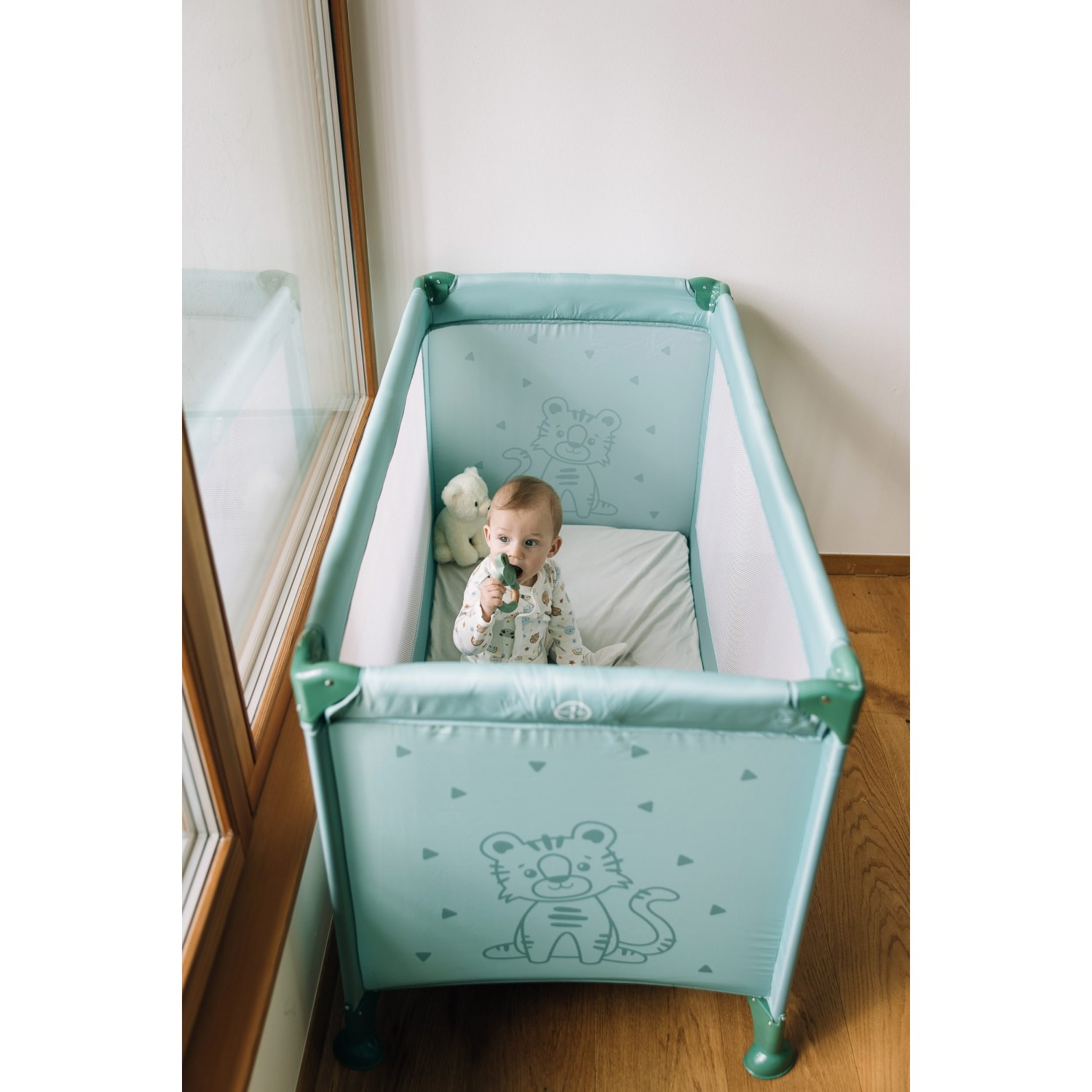 FreeON prijenosni krevetić Nap green