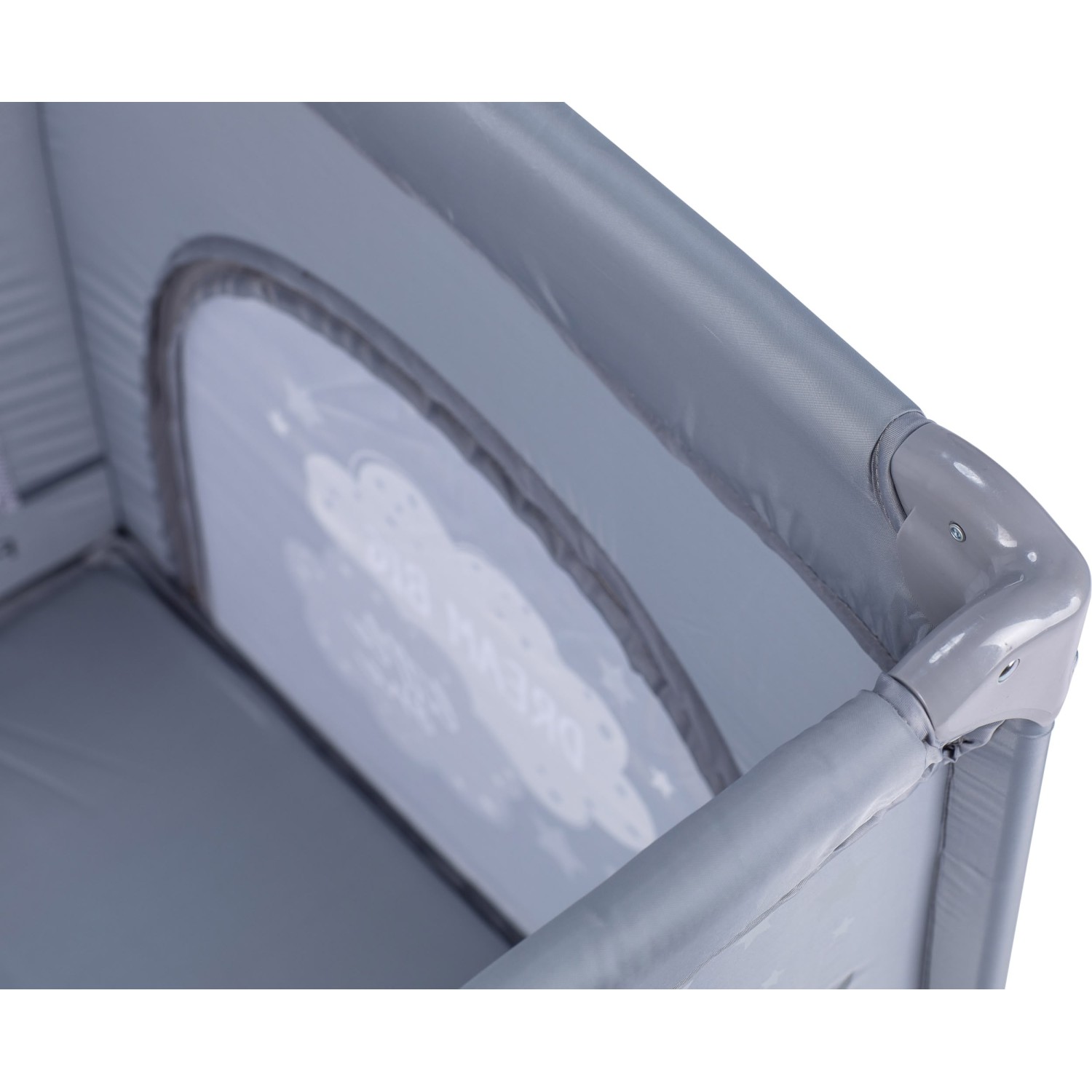 FreeON prijenosna krevetac Nook s otvorom gray