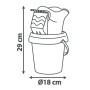 Smoby vedro set Spidey Garnished Bucket s kanglico velikost 18 cm