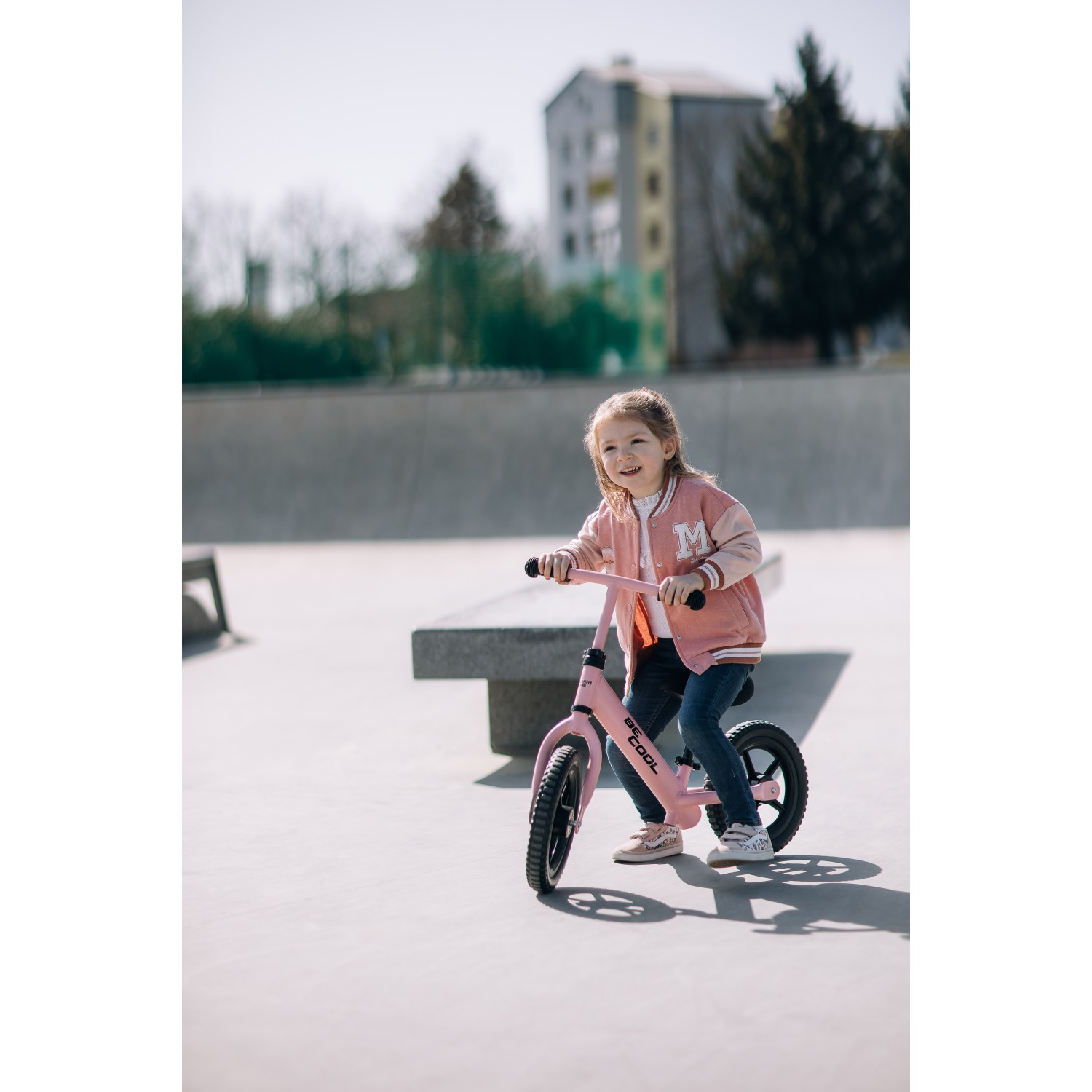 Free 2 Move poganjalec Be Cool pink