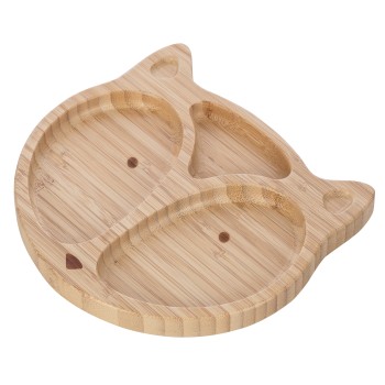 FreeON krožnik bambusov s priseskom Fox brown FreeON krožnik bambusov s priseskom Fox brown