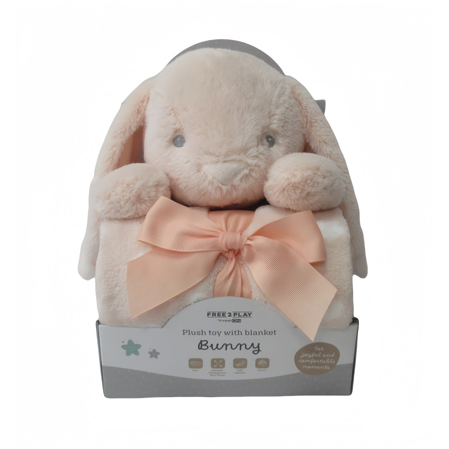 Free 2 Play dekica celoletna zajček, orange