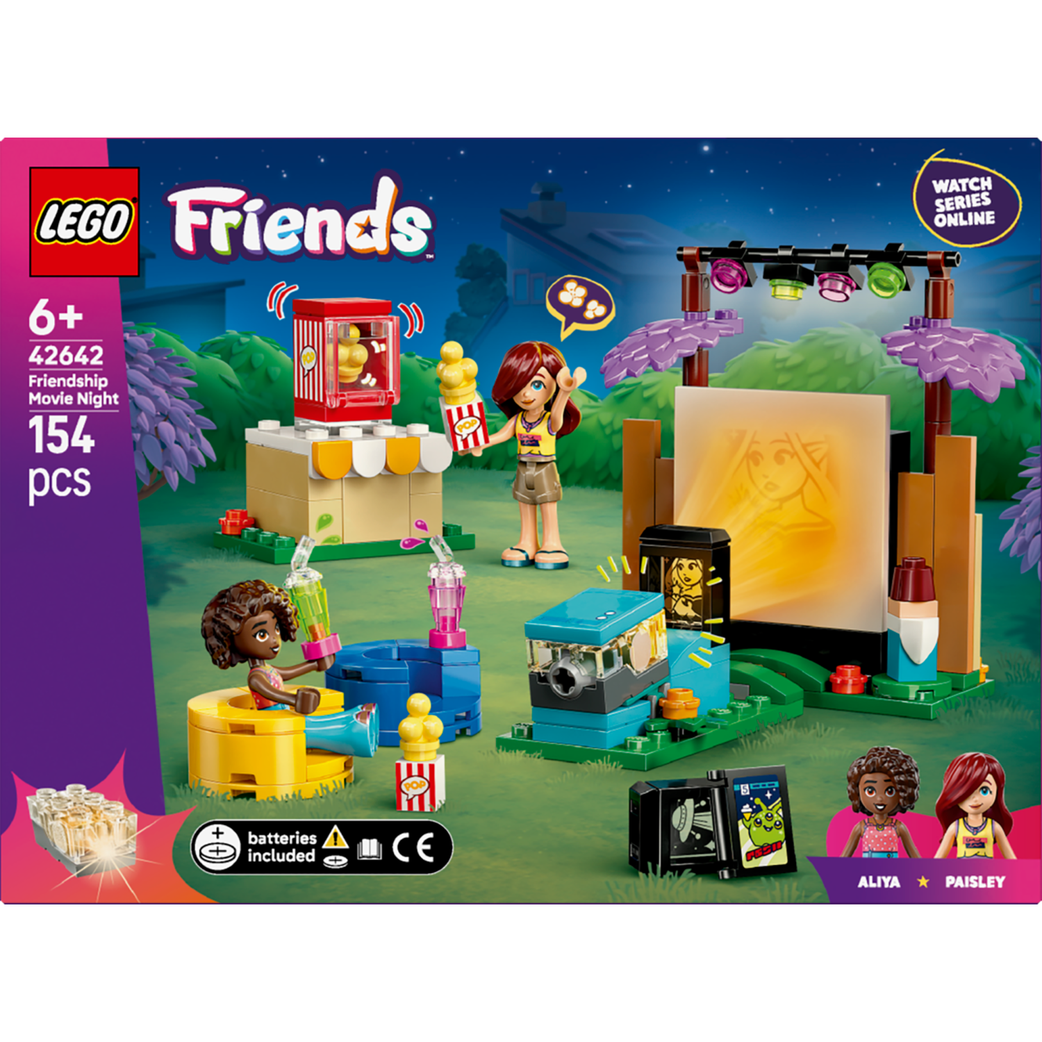 Lego® Friends 42642 Filmski večer za prijatelje