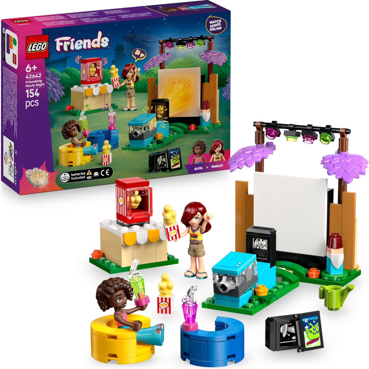 Lego® Friends 42642 Filmski večer za prijatelje