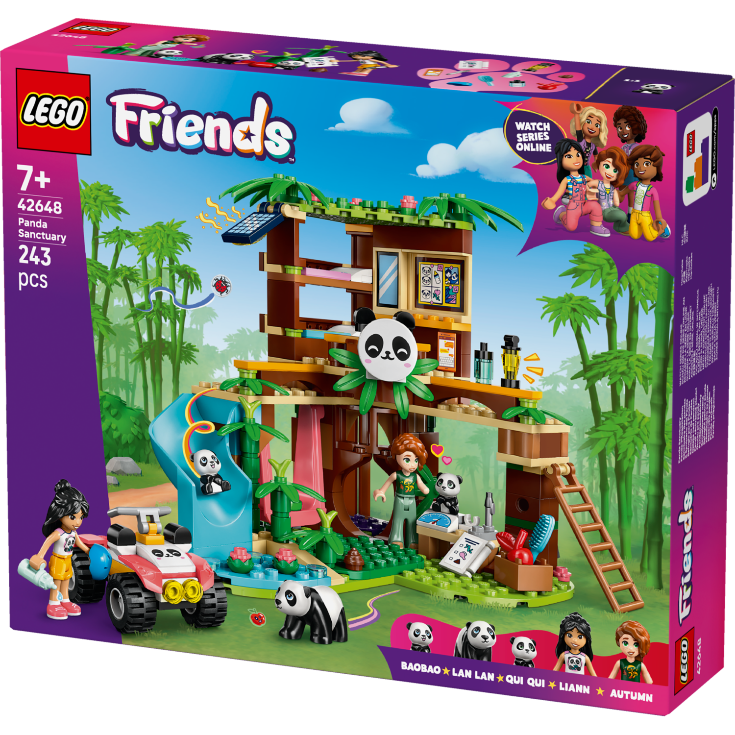 Lego® Friends 42648 Nega živali - zavetišče za pande