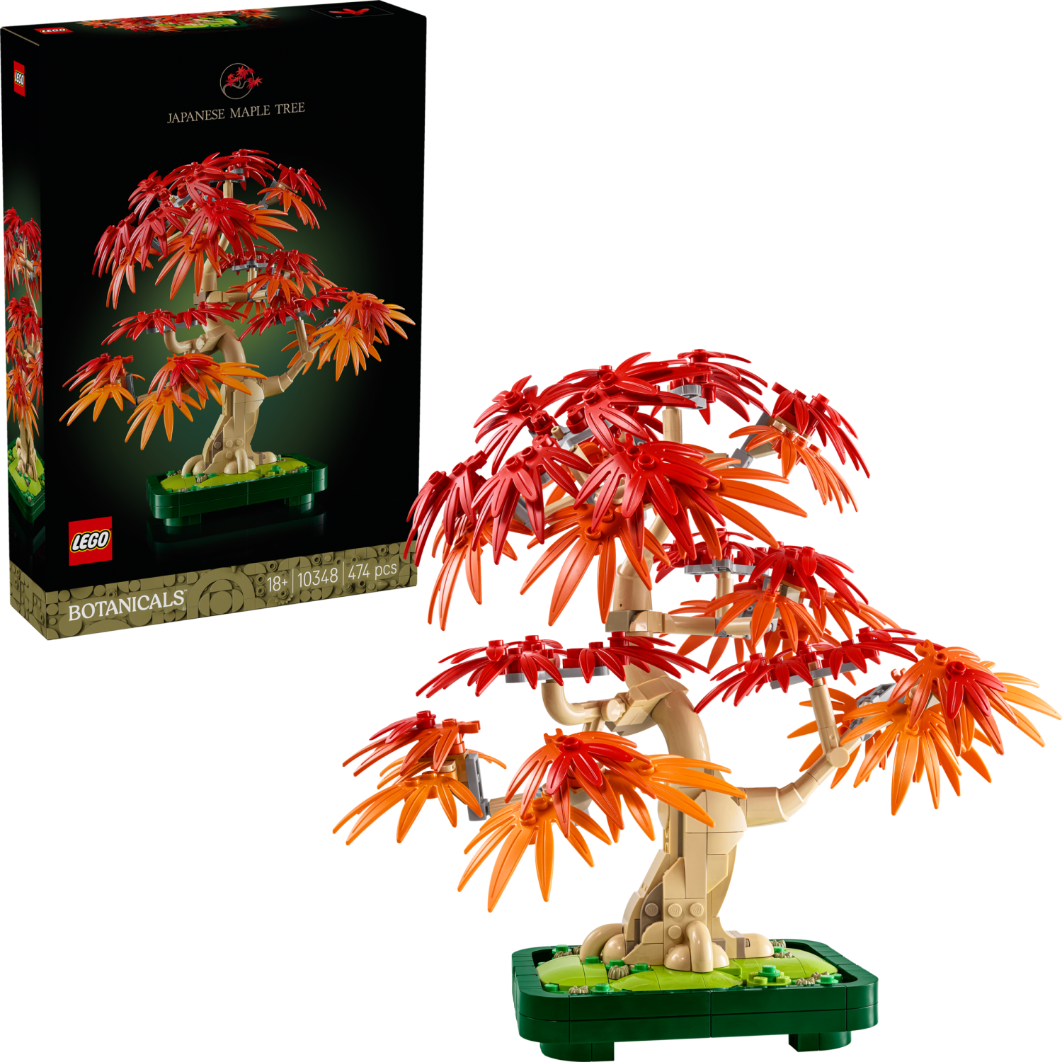 LEGO® Botanicals 10348 Bonsaj japonski rdeči javor