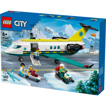 Lego® City 60465 Spašavateljsko zrakoplov za hitne slučajeve
